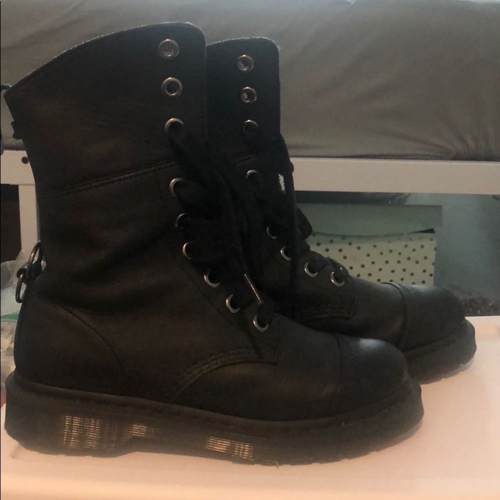 Dr. Martens Aimilita Black Darkened Mirage